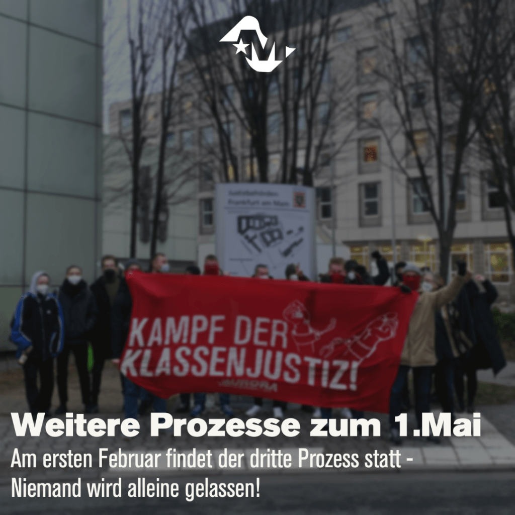 Dritter Prozess zum ersten Mai